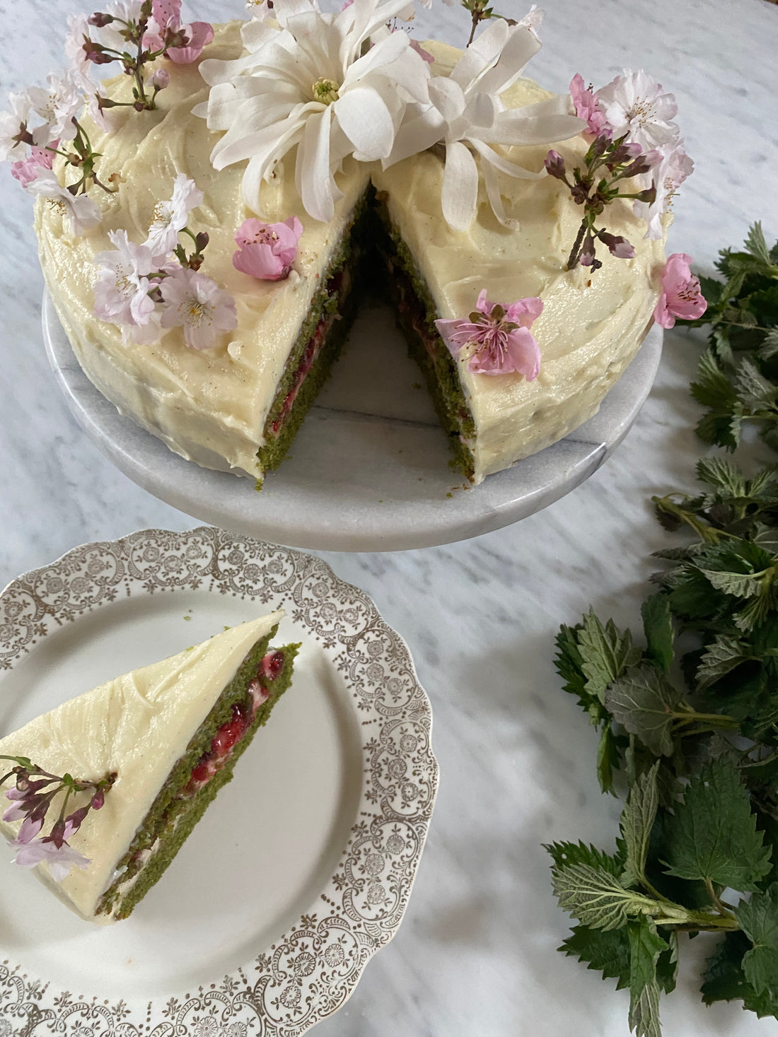 Lemon Nettle Cake